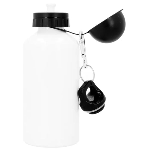 Botella personalizada con dos tapones