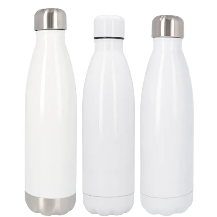 Termo blanco personalizado · 500 ml
