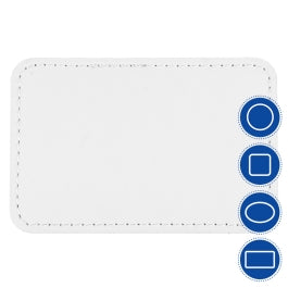 Pack de 3 parches personalizados de polipiel · artículo base para personalizar
