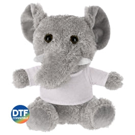 Elefante de peluche personalizado con nombre · 17 cm · artículo base para personalizar