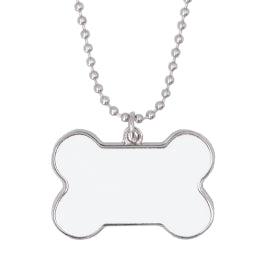 Chapa para mascota personalizada · forma de hueso · artículo base para personalizar
