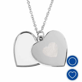 Collar personalizado con foto · corazón o redondo · artículo base para personalizar