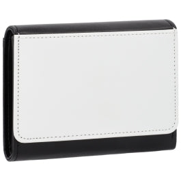 Cartera monedero personalizada con foto · negra · artículo base para personalizar