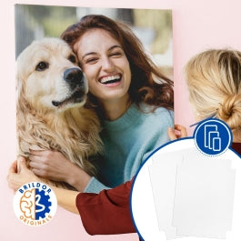 Lámina de lienzo personalizada con foto · sin bastidor · artículo base para personalizar