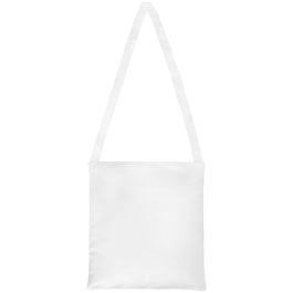 Bolsa blanca de asas largas para personalizar con foto y nombre