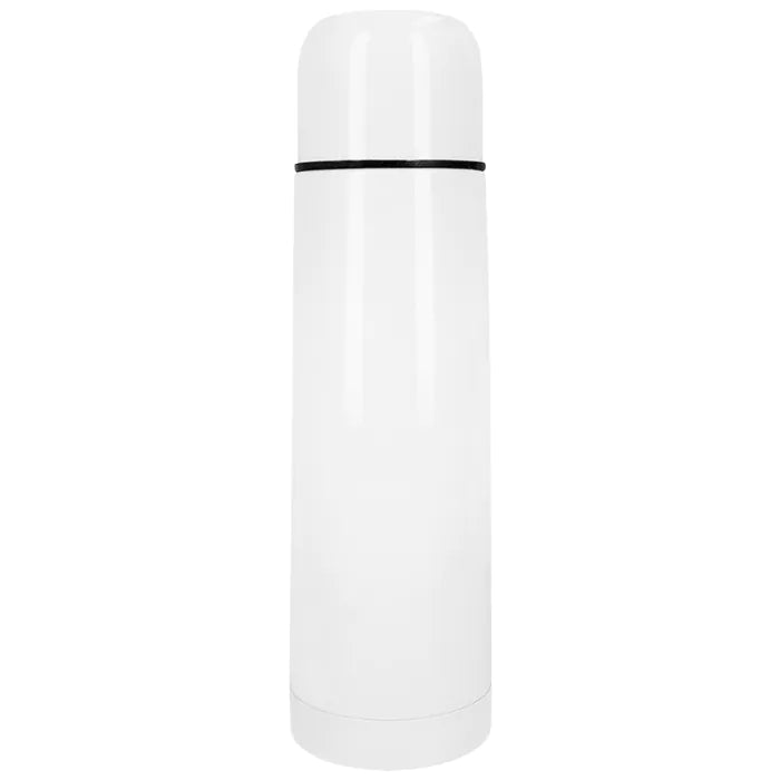 Termo personalizado con pulsador y tapa vaso · 500 ml